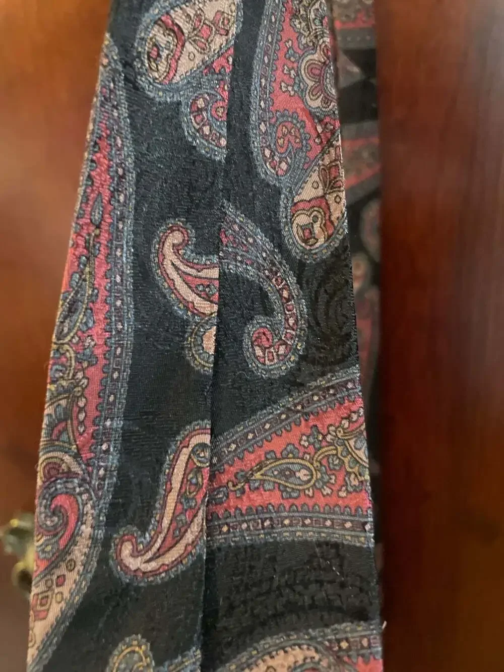 Vintage Robert Talbott for Varsity Men's Wear Paisley Silk Tie